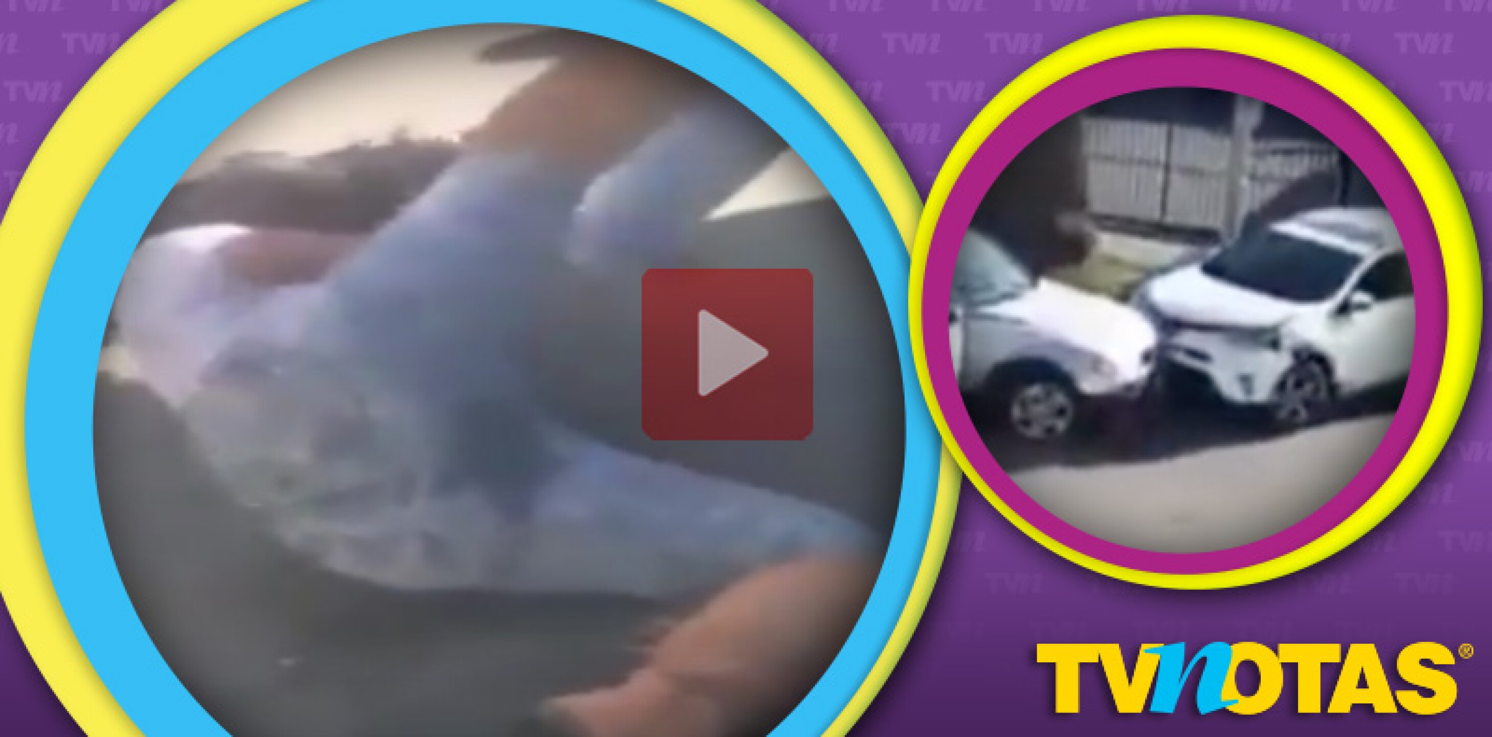 Mujeres se pelean hasta con el carro.