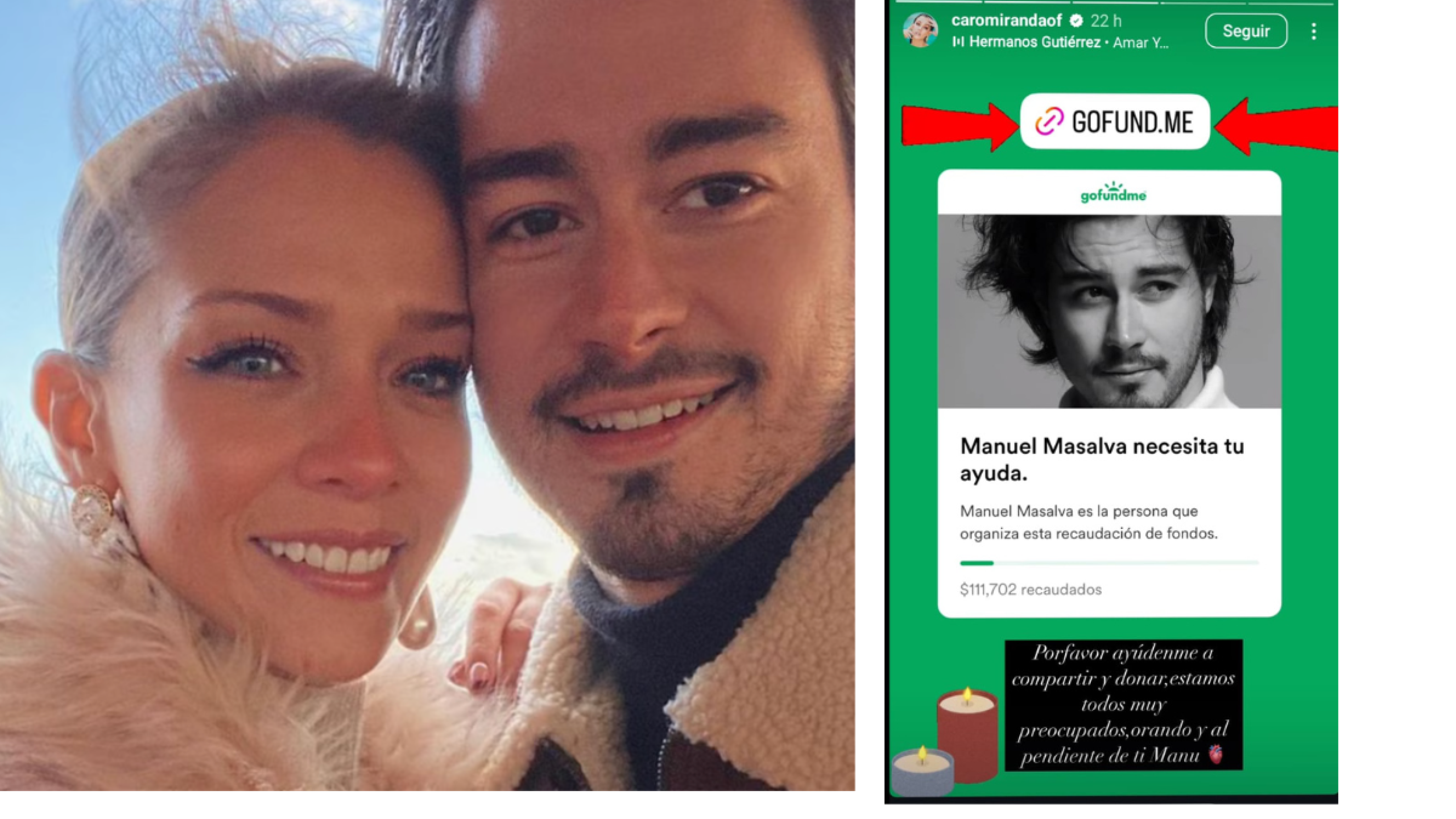 Carolina Miranda y Manuel Mansalva