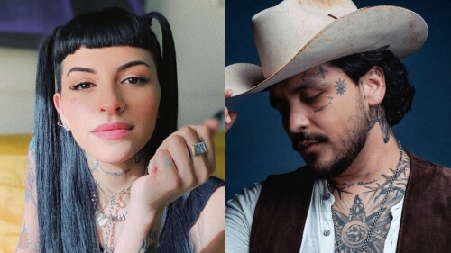 Cazzu y Christian Nodal