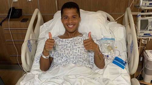 Giovani Dos Santos estará listo para jugar en 6 semanas.