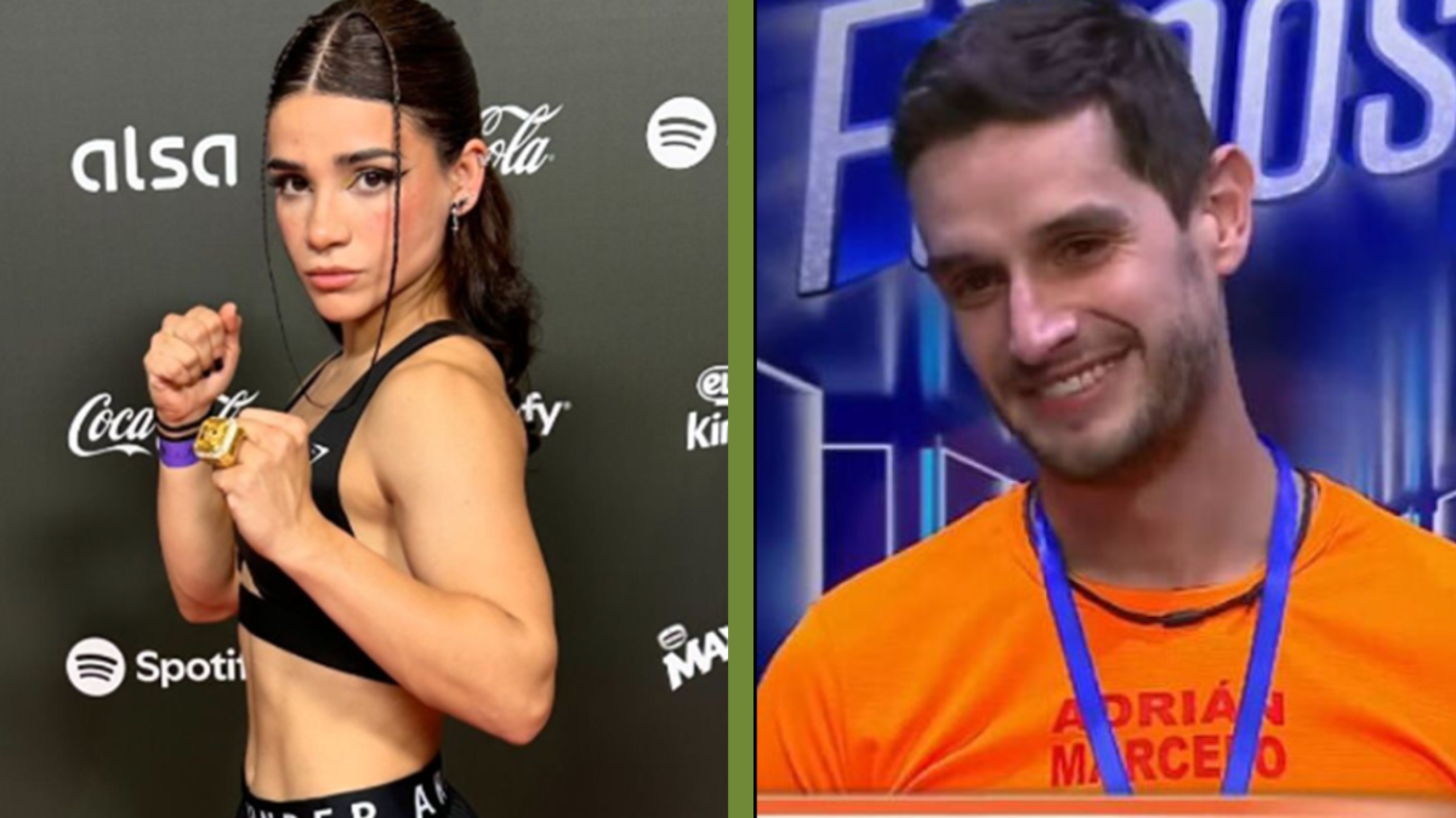 Alana Flores y Adrián Marcelo