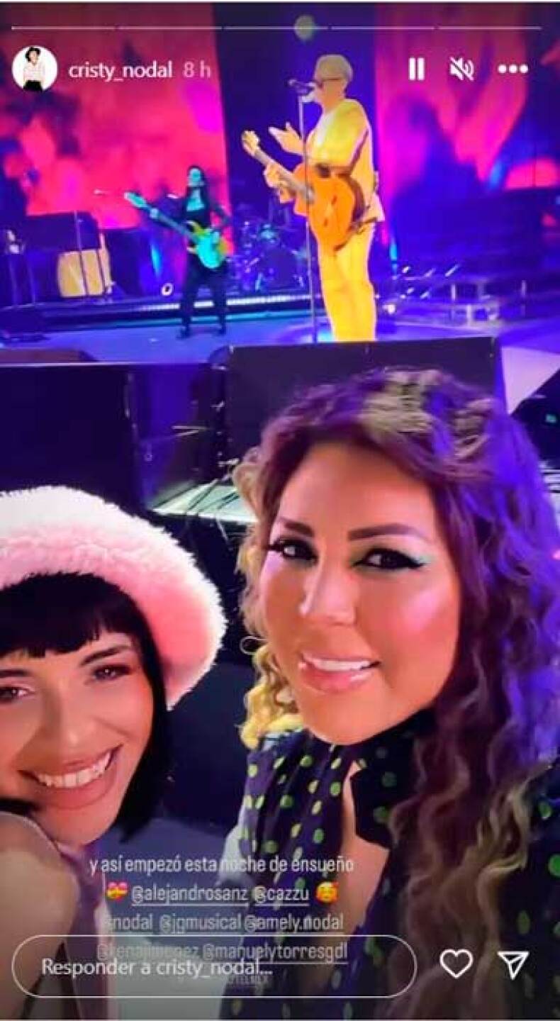 ¡Se ganó a la suegra! Mamá de Christian Nodal ya presume a Cazzu en sus redes