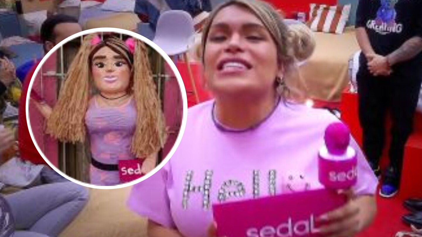 Crean piñata de Wendy Guevara