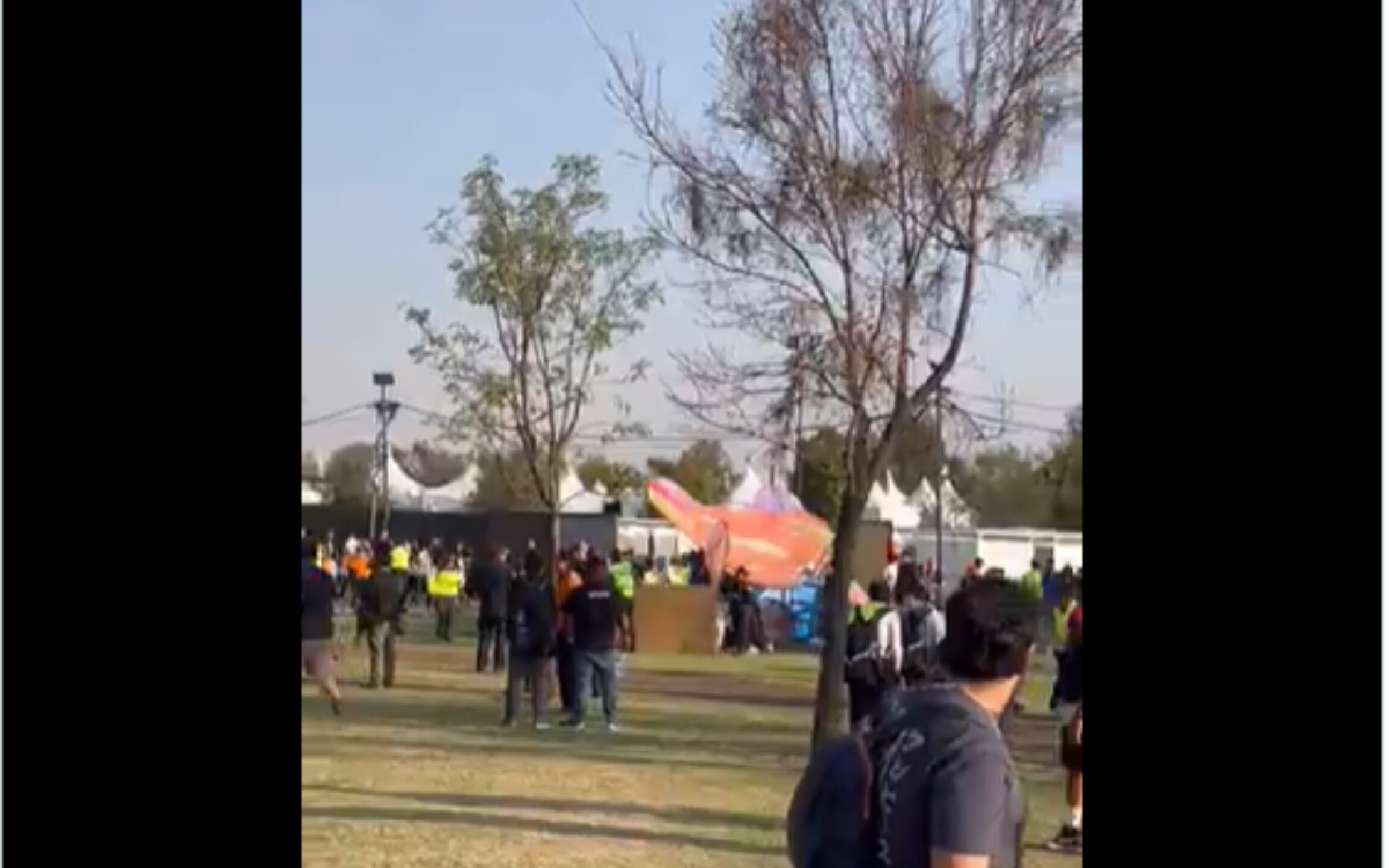 AXE Ceremonia accidente