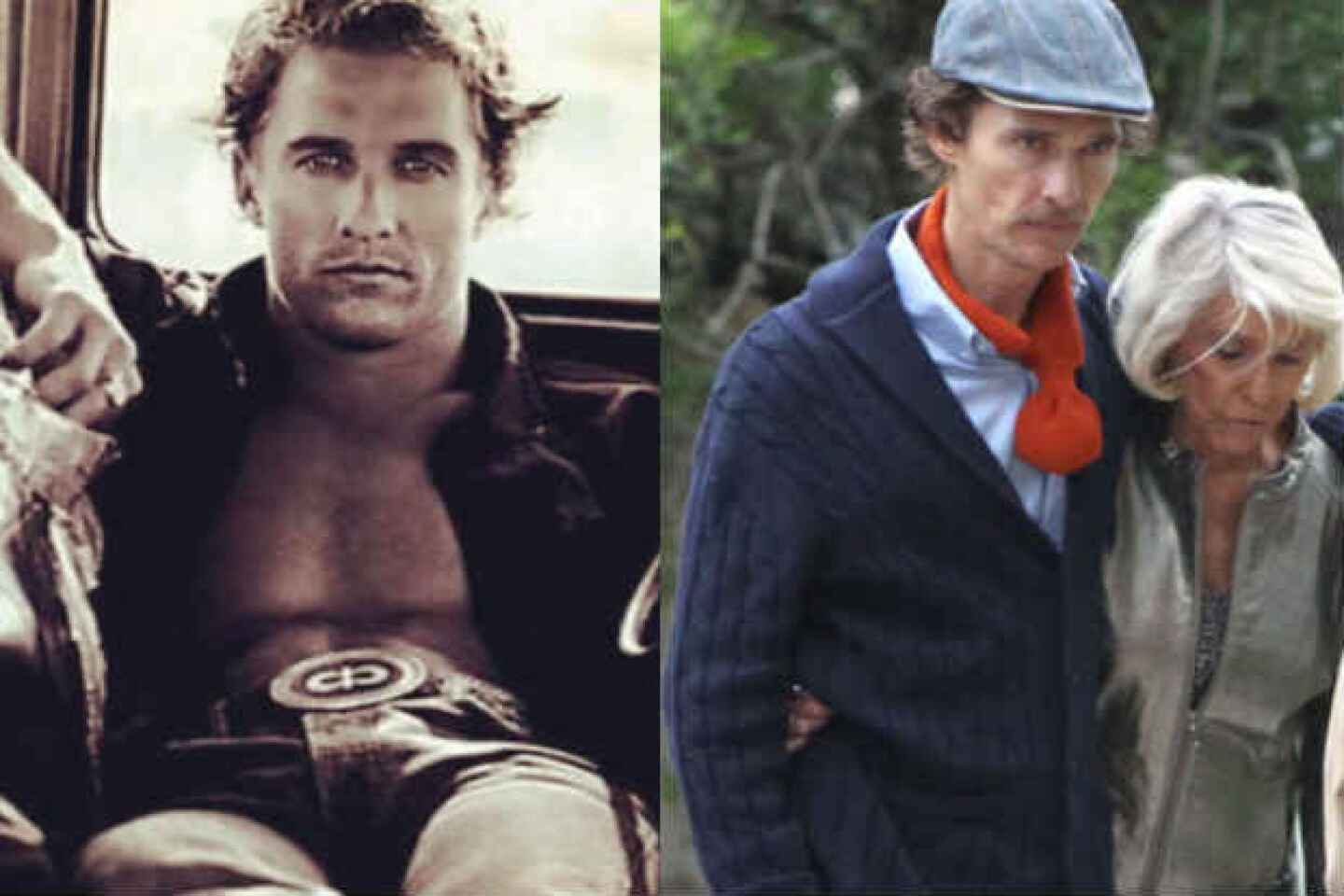 FOTO: Matthew McConaughey se ve extremadamente delgado