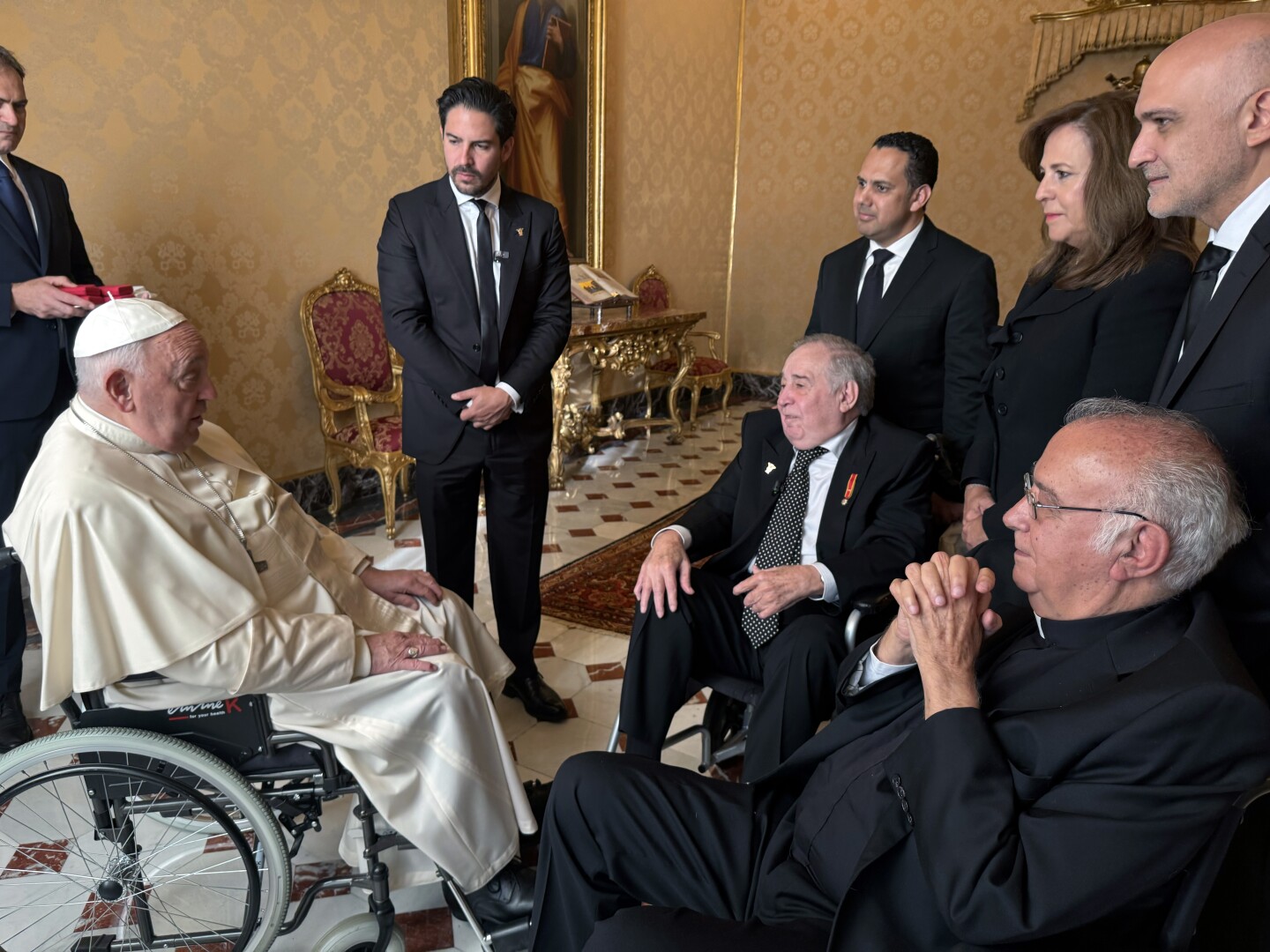 Visita al Vaticano con el Papa Francisco