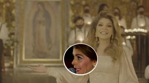 Itatí Cantoral mejora versión de La Guadalupana e internautas prefieren su antigua versión