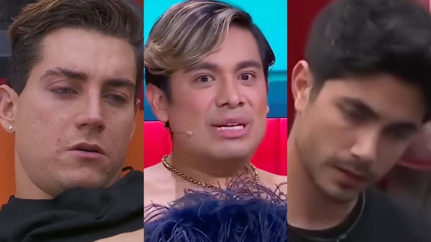 Agustín Fernández, Sian Chiong y Ricardo Peralta