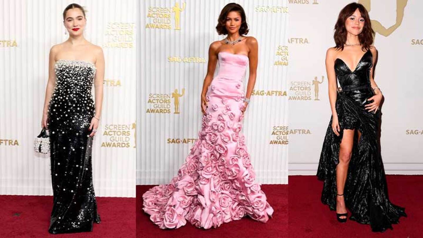 Famosos deslumbran en los SAG Awards