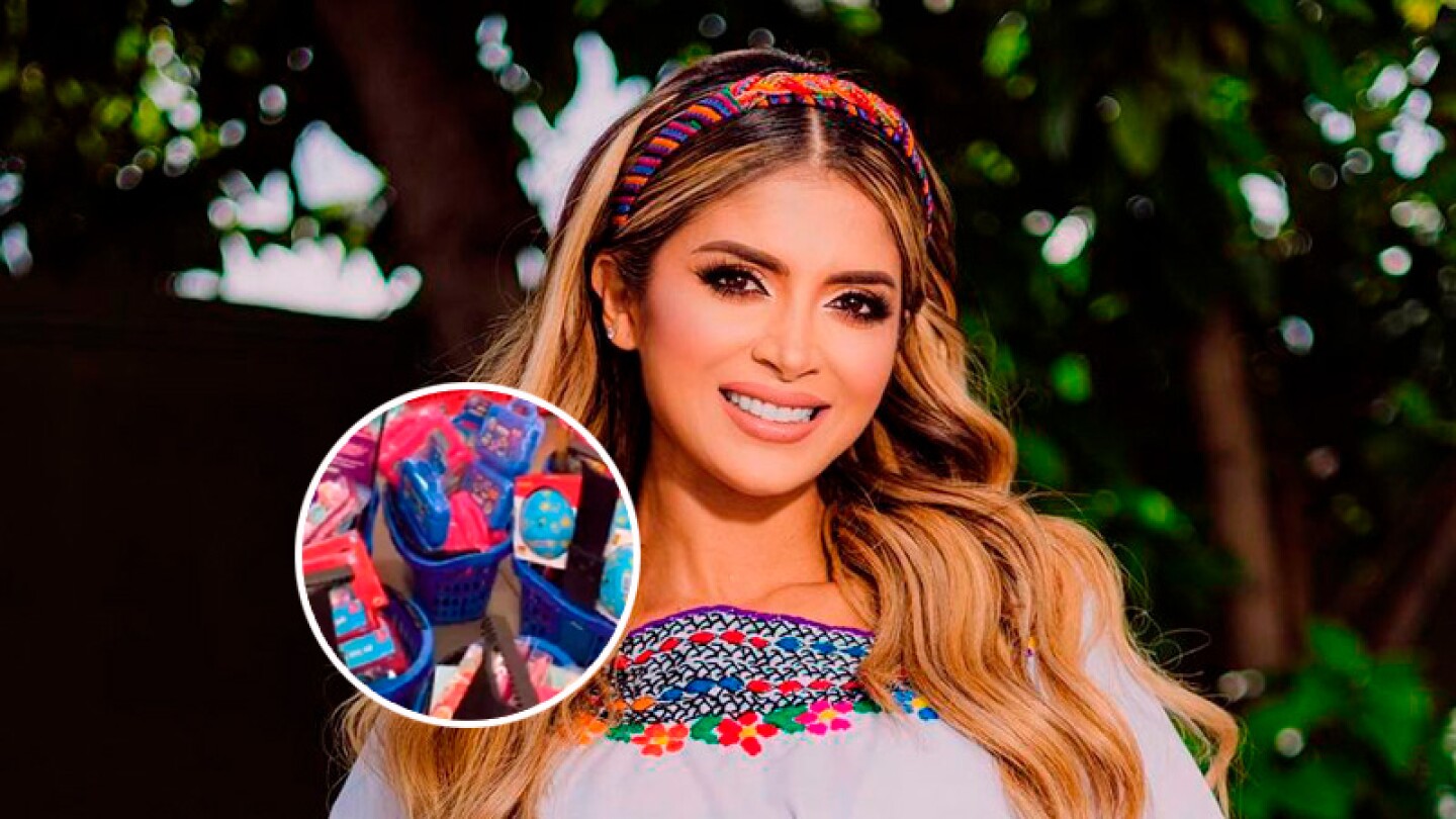 Kimberly Flores dará una alegría a niños y niñas en Navidad