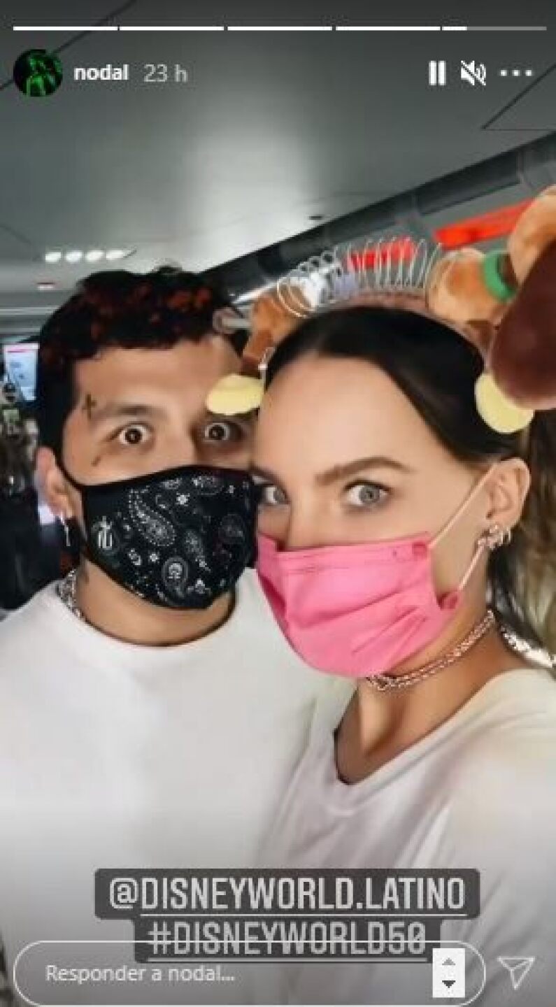 Christian Nodal borra fotos junto Belinda