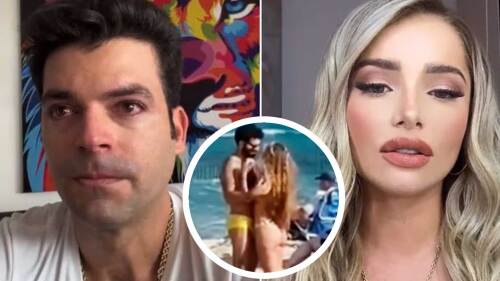 ¿Adrian DiMonte festeja su divorcio con su nueva novia? Así lo vimos disfrutar del mar