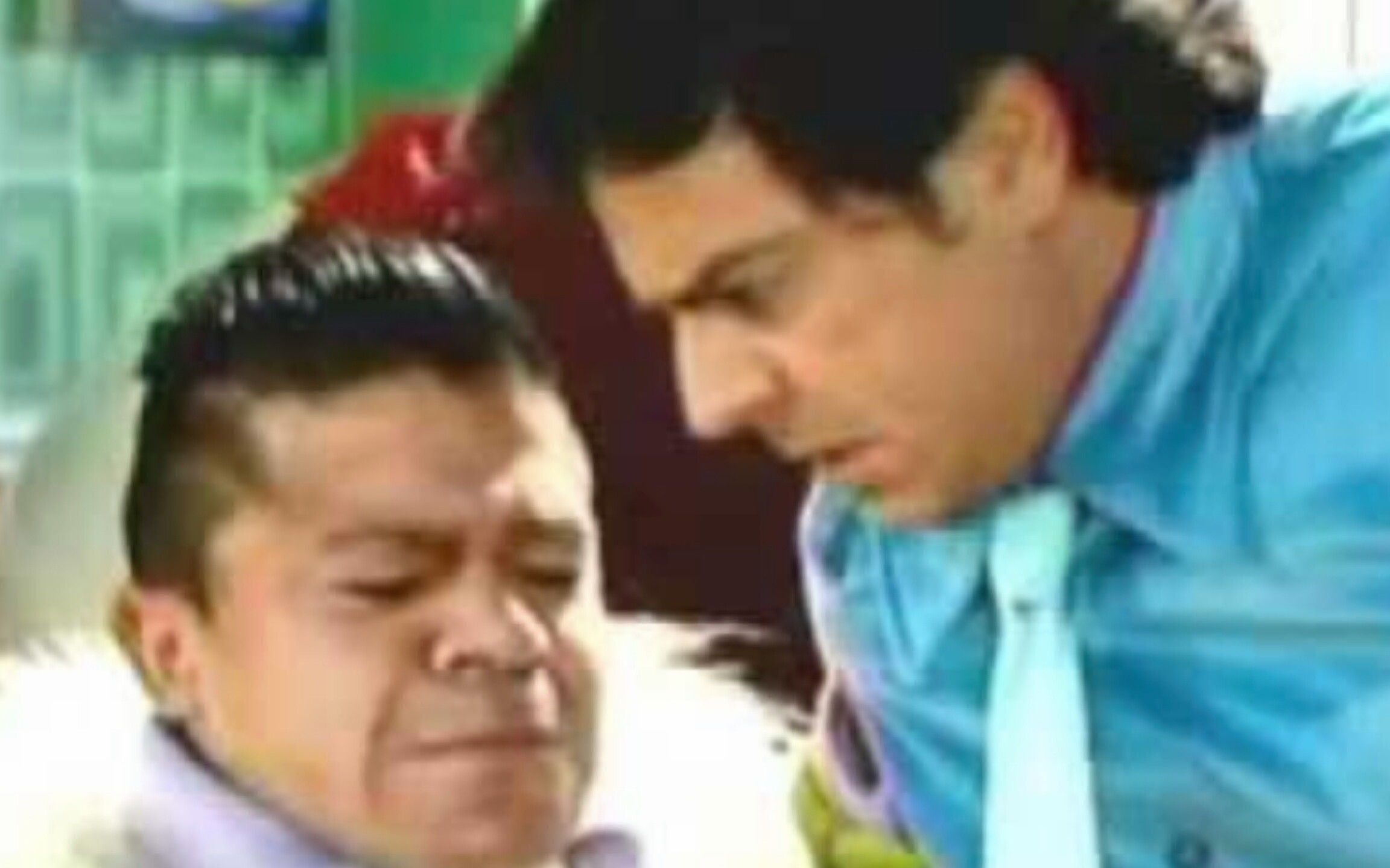 Eugenio Derbez y Abraham Pérez