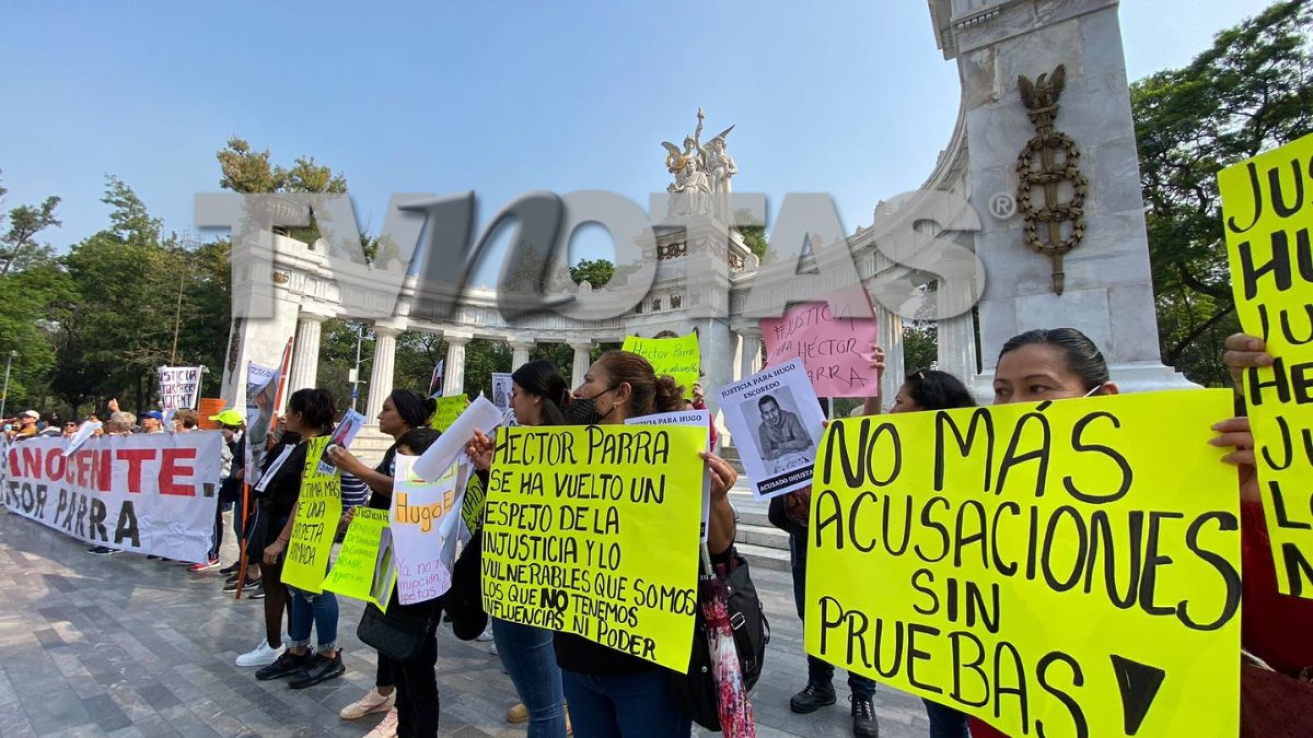Marcha a favor de Héctor N mayo 2023
