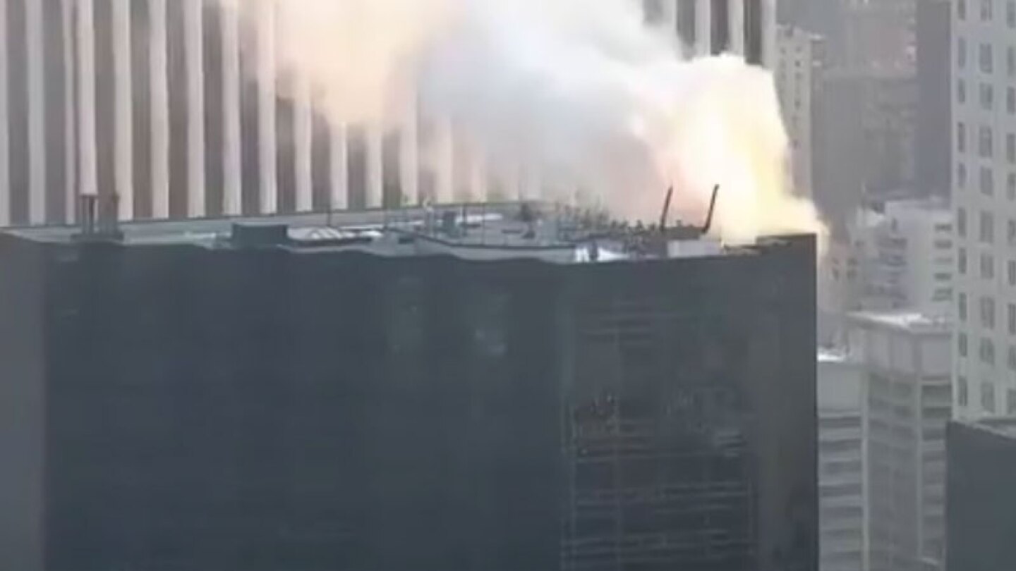 Torre Trump de Manhattan se incendia 