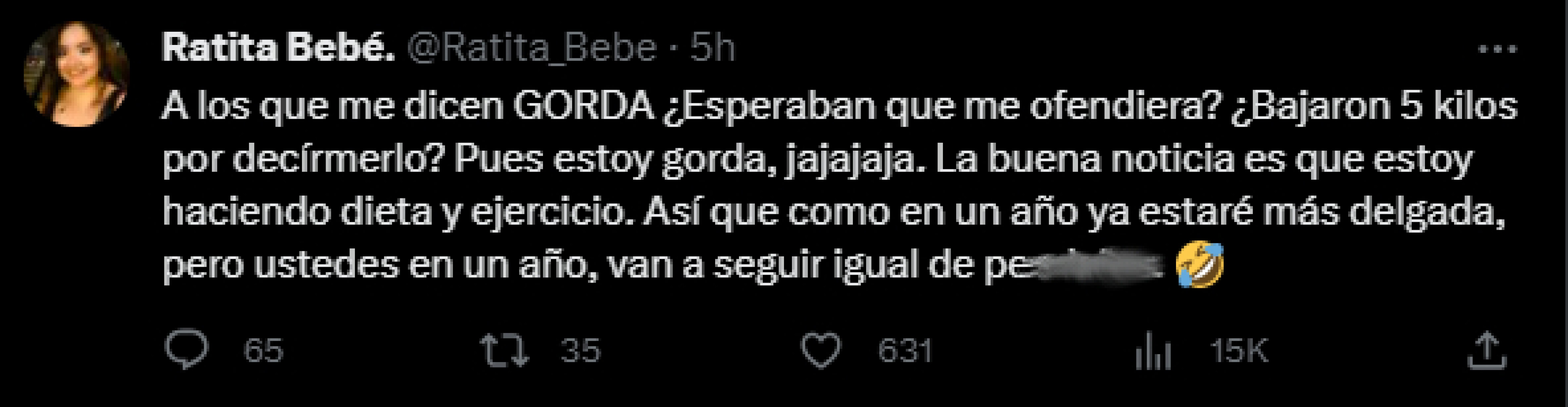 Jenny Pérez se defiende de los insultos