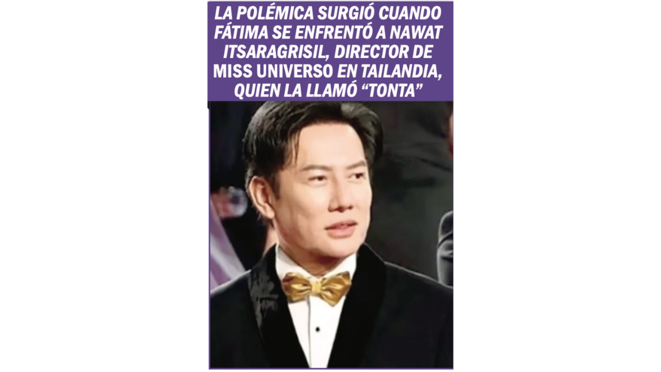 Fátima Bosch ¿Miss Universo 2025 ilegitima? Revelan que se fue "protegida" al certamen de Tailandia