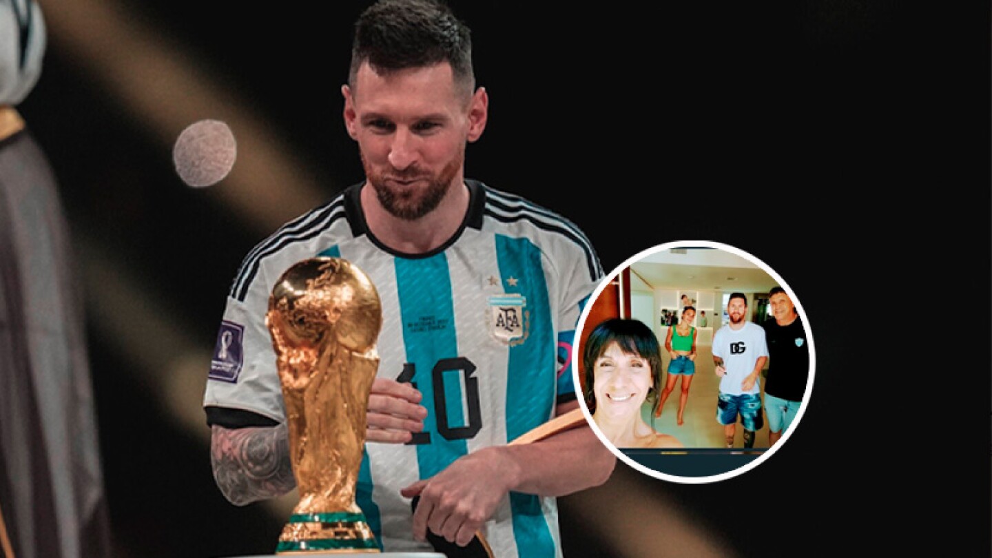 Madre de un joven conoce a Messi