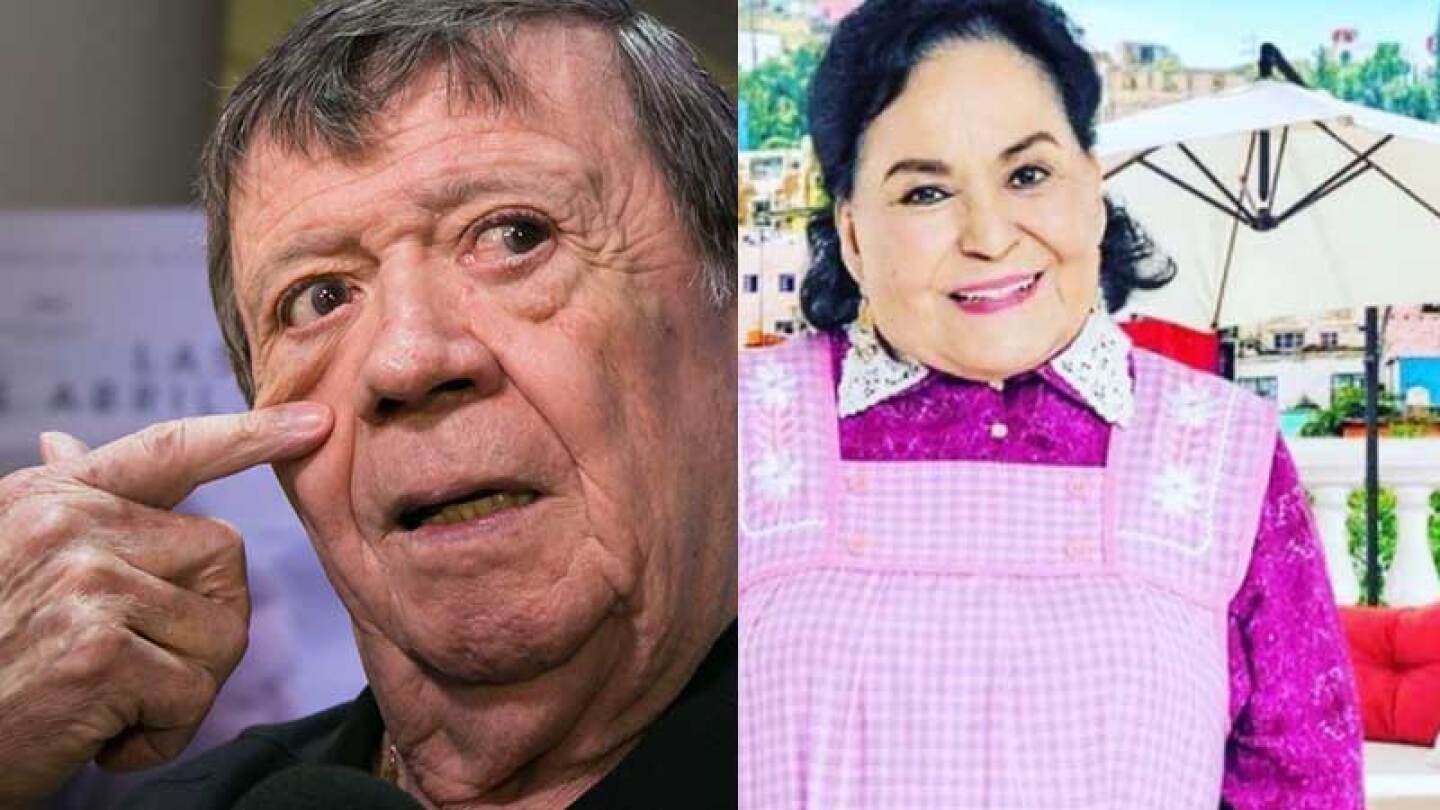  Foto de Carmen Salinas y Chabelo causa revuelo en redes sociales 