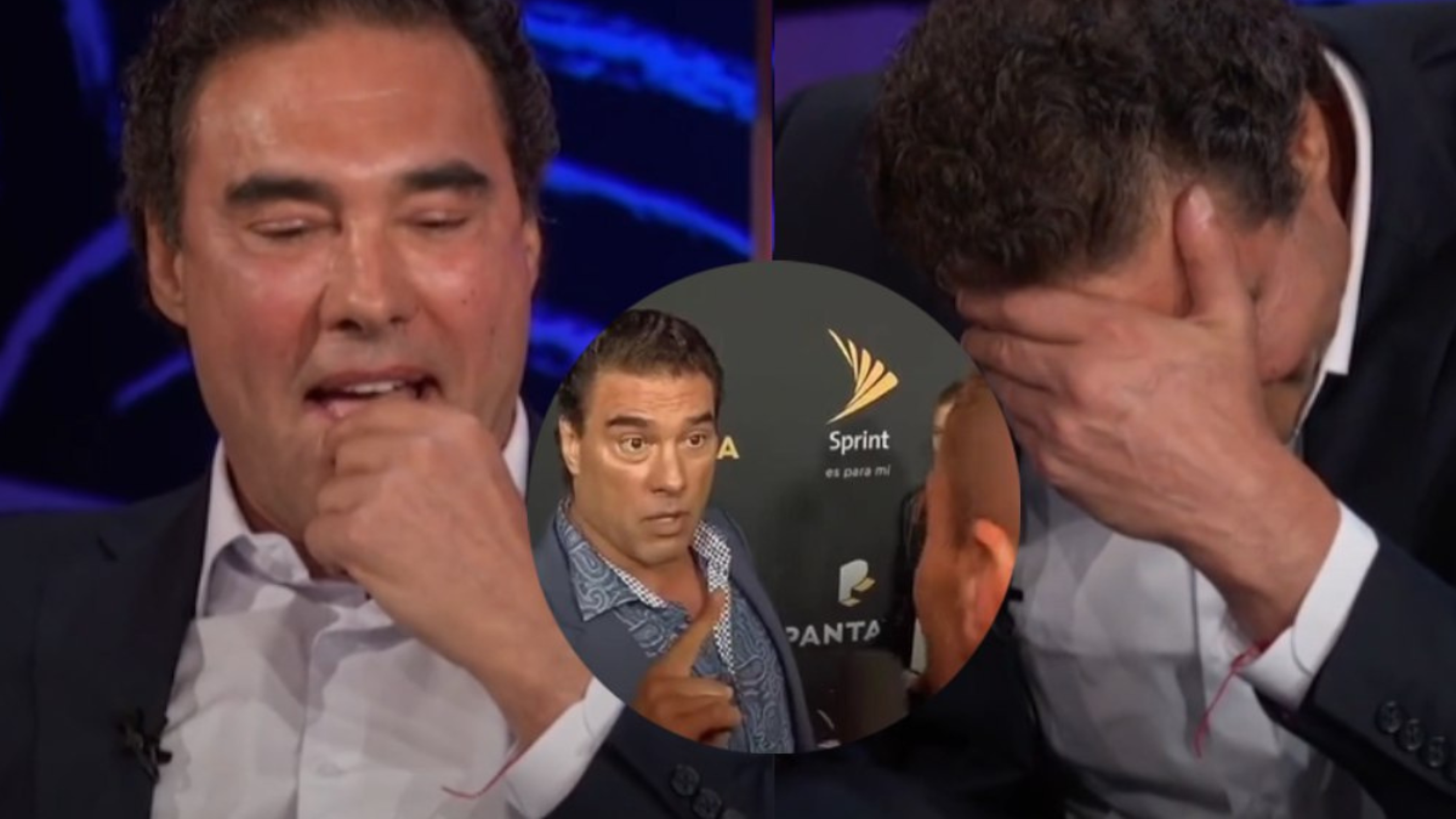 Eduardo Yáñez golpea a reportero