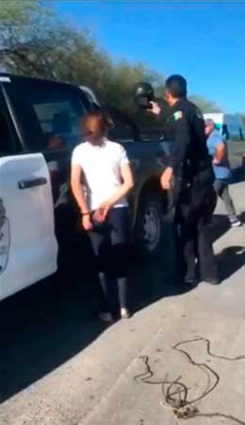 La joven fue consignada ante las autoridades y podría pasar hasta 3 años en prisión