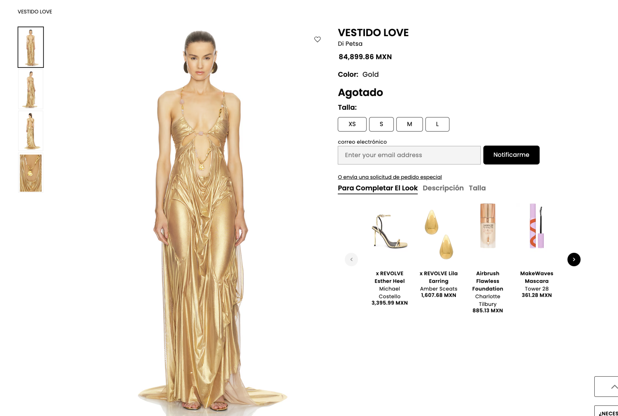 Vestido Love- Dimitri Petsa