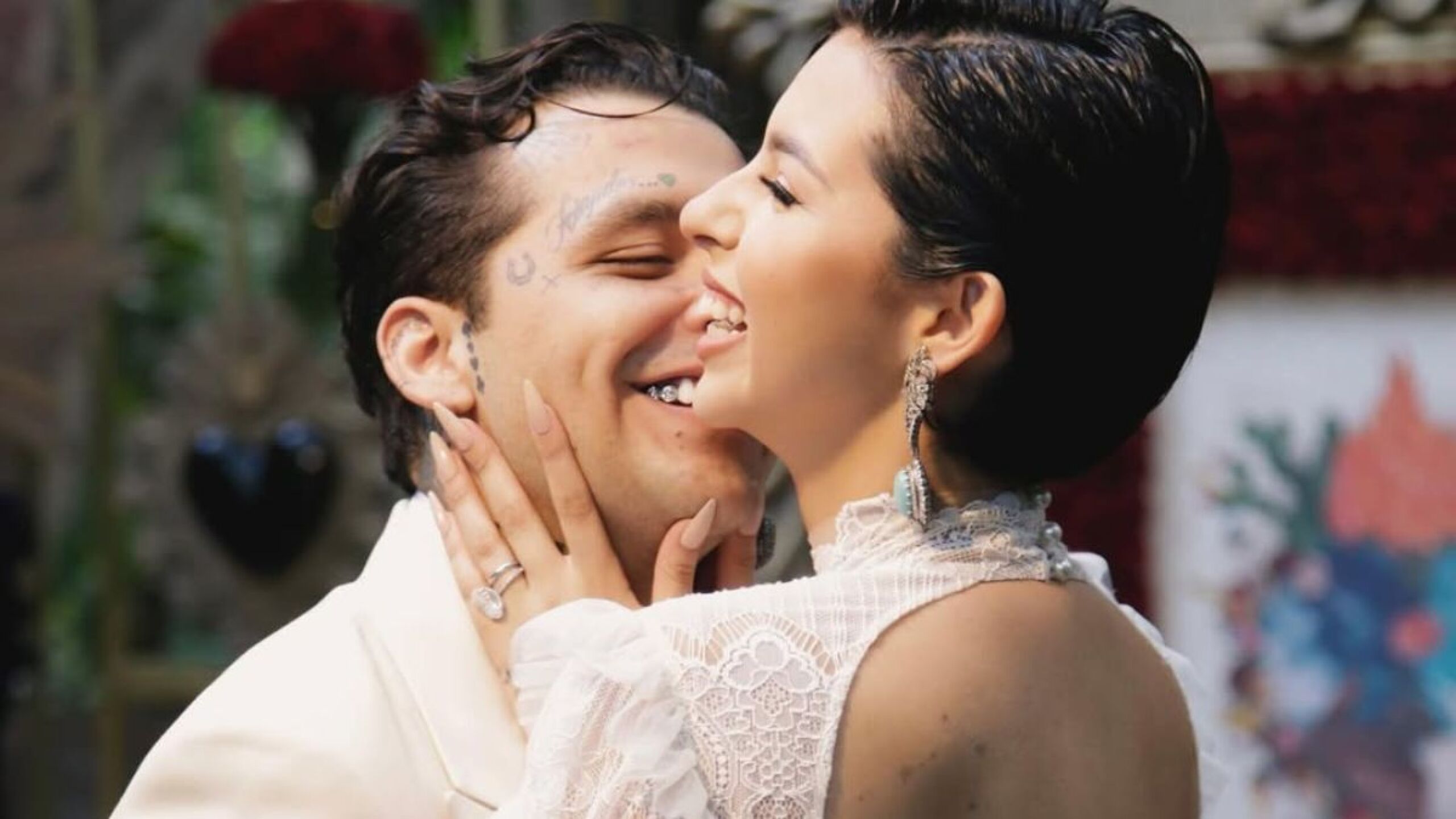 Ángela Aguilar y Christian Nodal boda