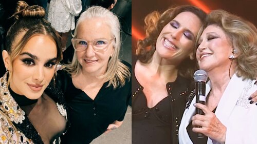 Crista Montes y Angélica Vale