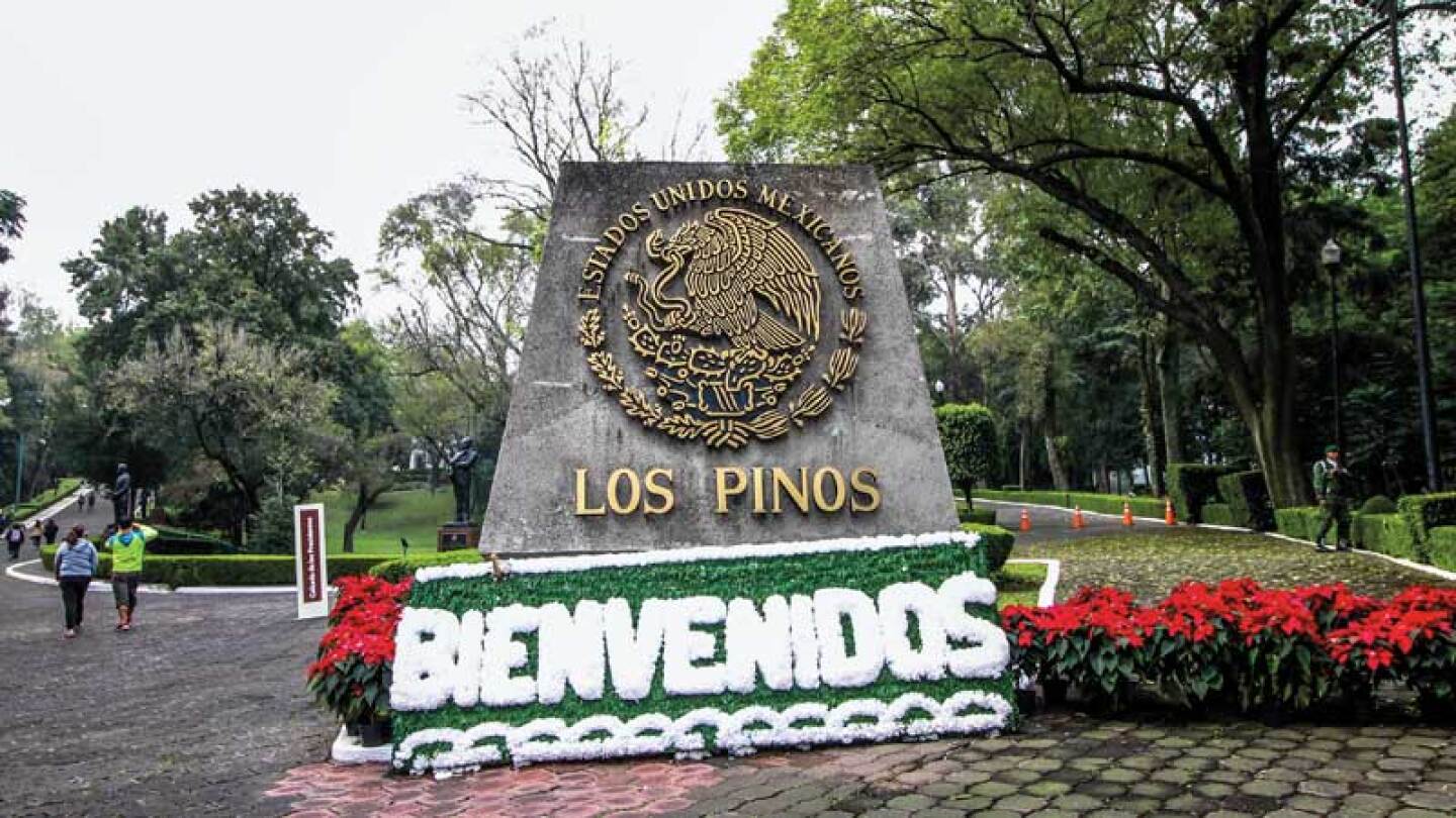 ¡Bienvenidos a Los Pinos!… La Residencia Oficial abrió sus puertas al público.