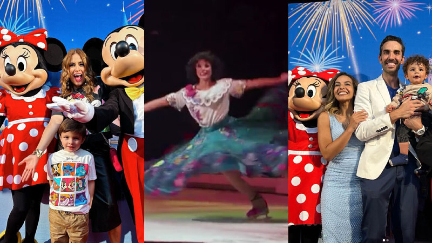 famosos en Disney on Ice