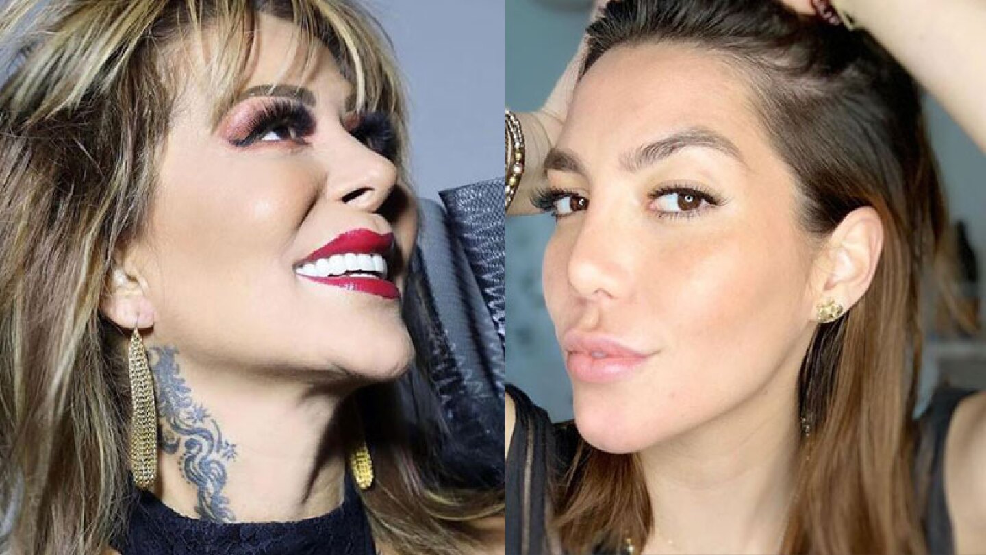 Alejandra Guzmán y Frida Sofía.