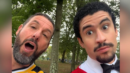 Adam Sandler y Bad Bunny