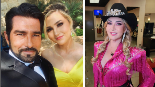 Melenie Carmoma, hija de Alicia Villarreal y Arturo Carmona