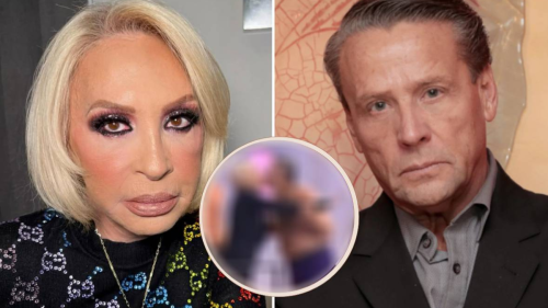 Laura Bozzo y Alfredo Adame se besan en La casa de los famosos