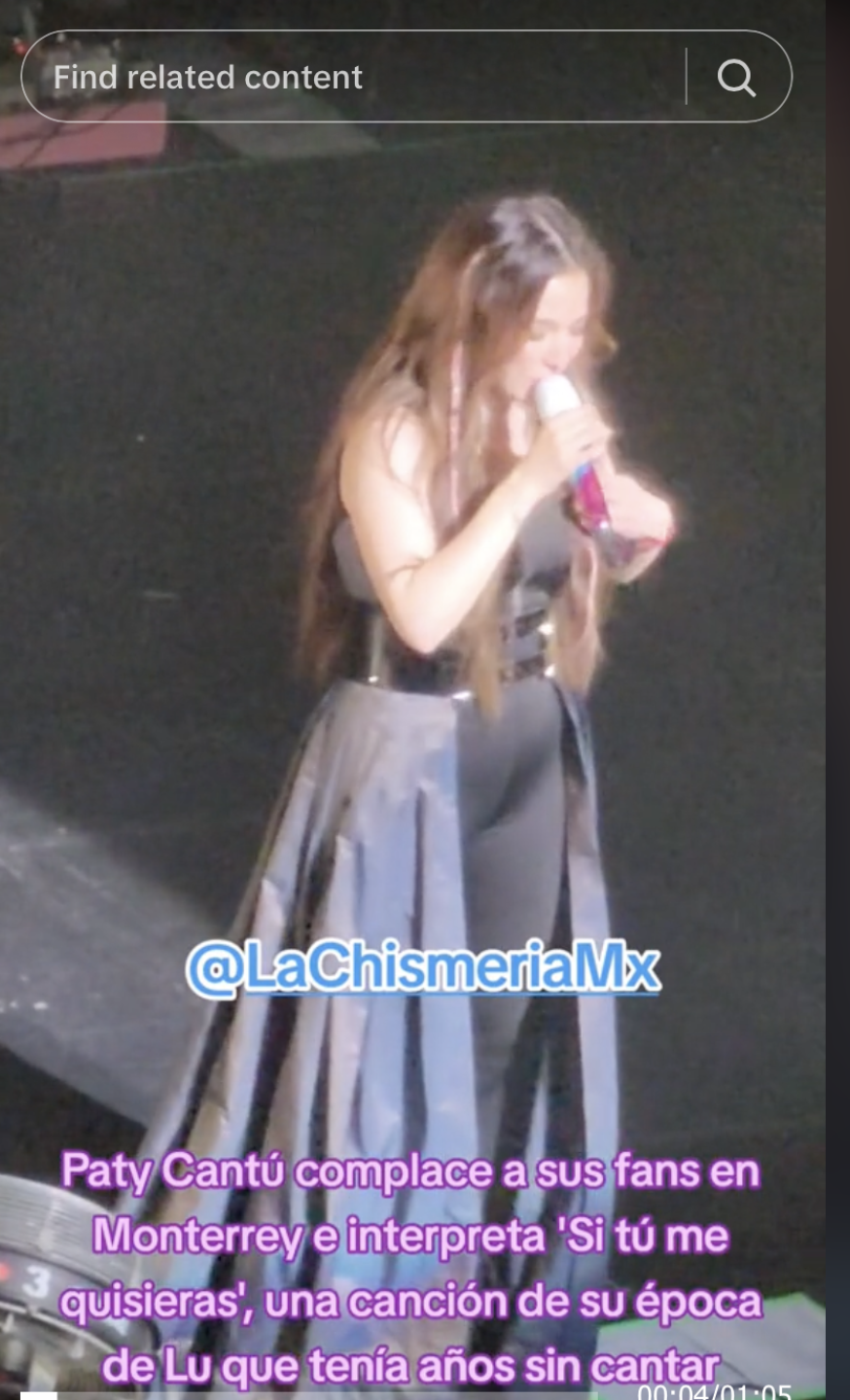 Paty Cantú criticada por aumento de peso