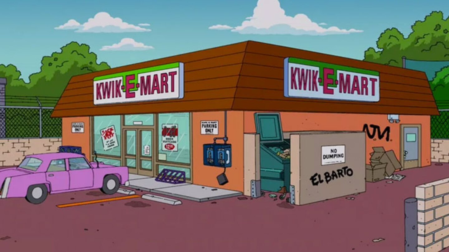 Atención fanáticos de los Simpsons, ¡ya existe la Kwik-E-Mart!