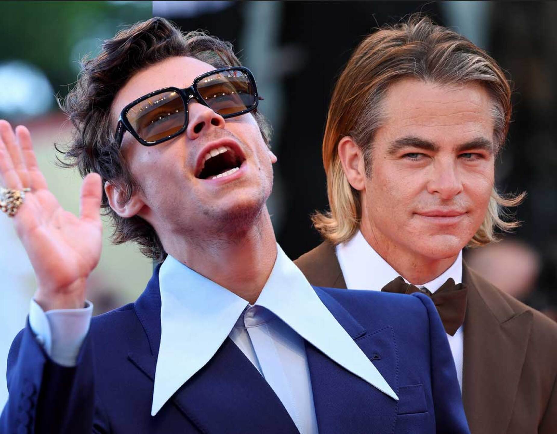 Harry Styles y Chris Pine sorprenden a internautas