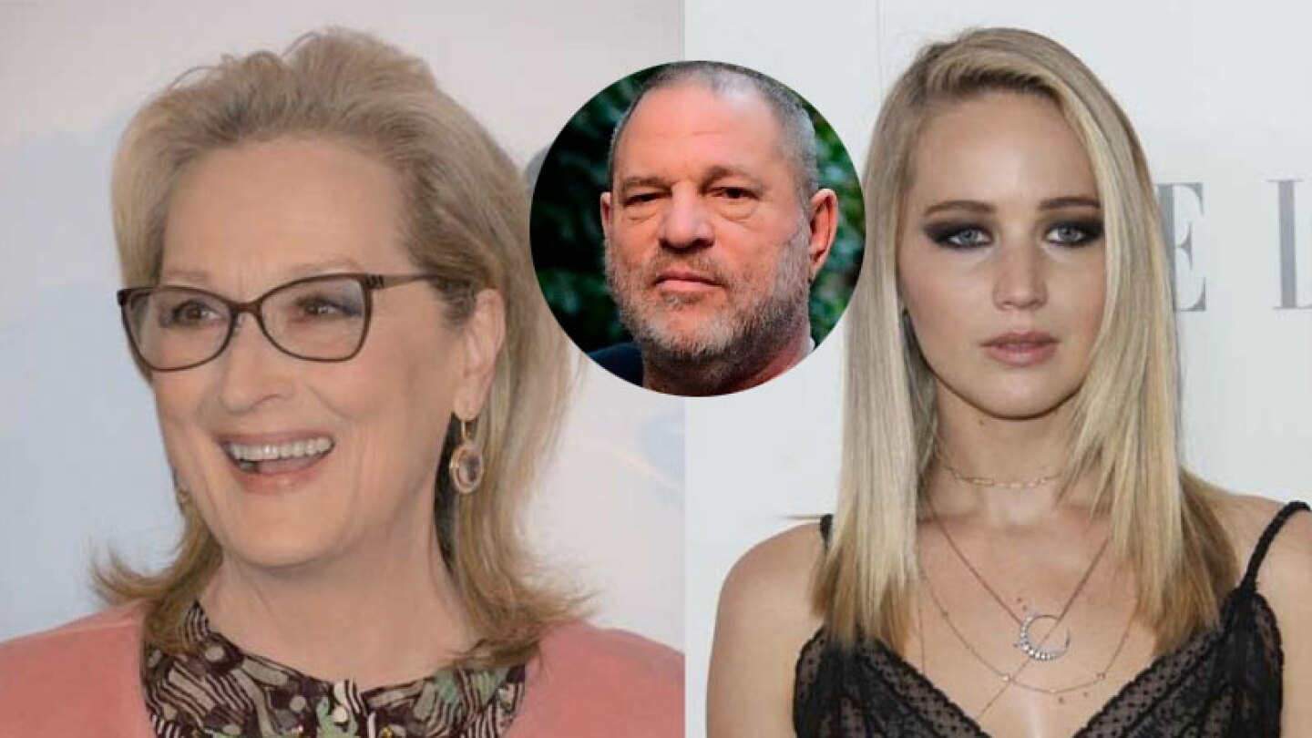 Harvey Weinstein se disculpa con Meryl Streep y Jennifer Lawrence porque les hizo esto