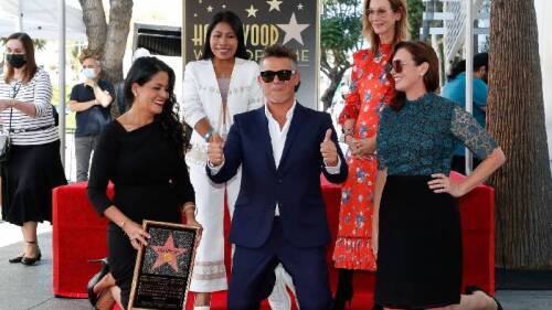 Alejandro Sanz devela estrella Hollywood