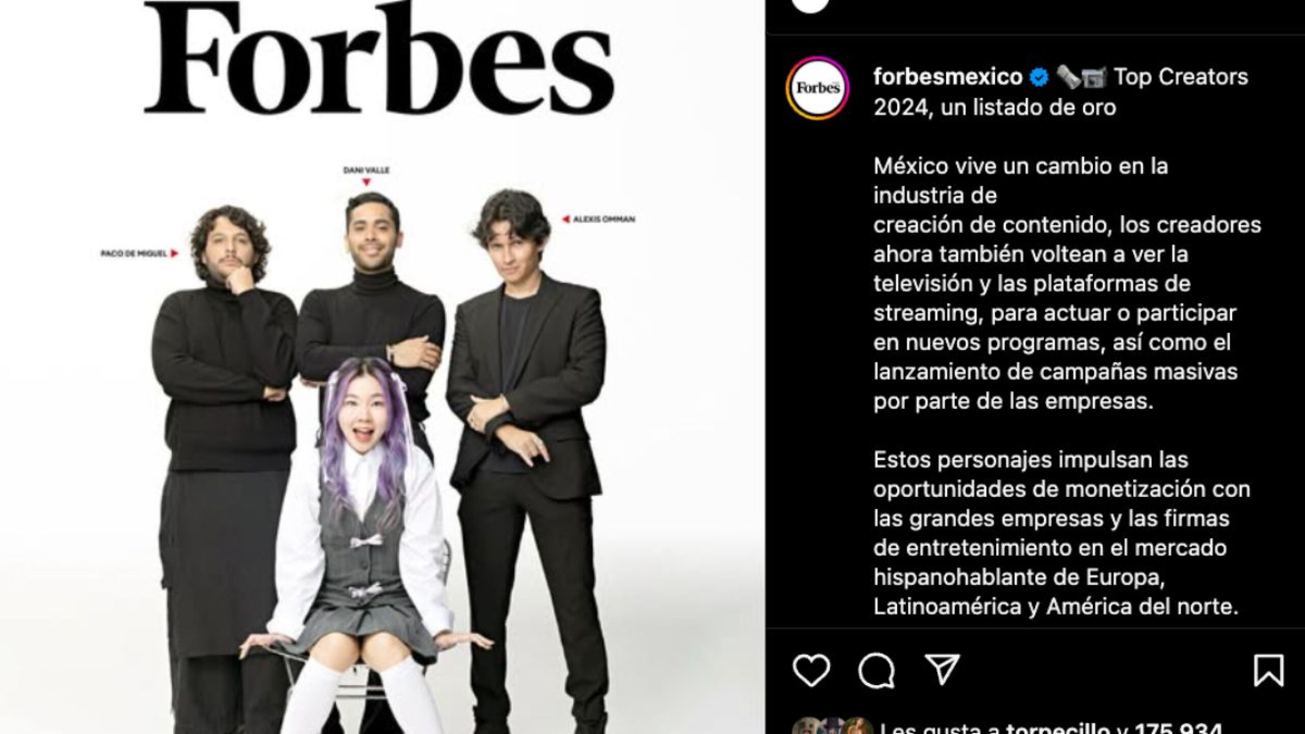 Desde Luisito Comunica hasta Chingu amiga estos son los mejores influencers de México, según Forbes