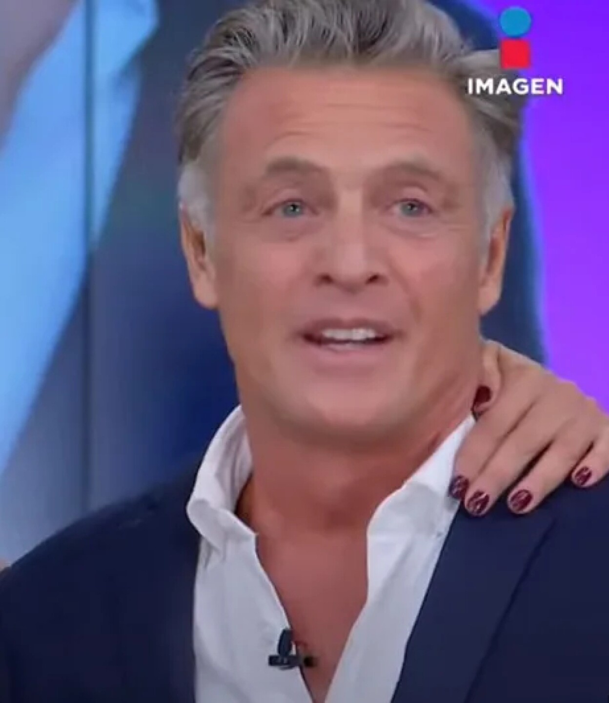 Juan Soler no contiene las lágrimas