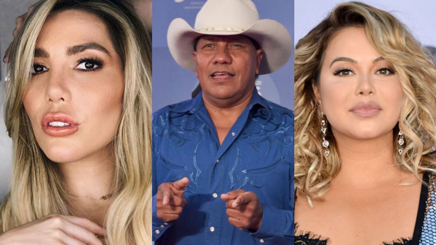 El vocalista del grupo Bronco afirma que Chiquis Rivera lo defendió de Frida Sofía.