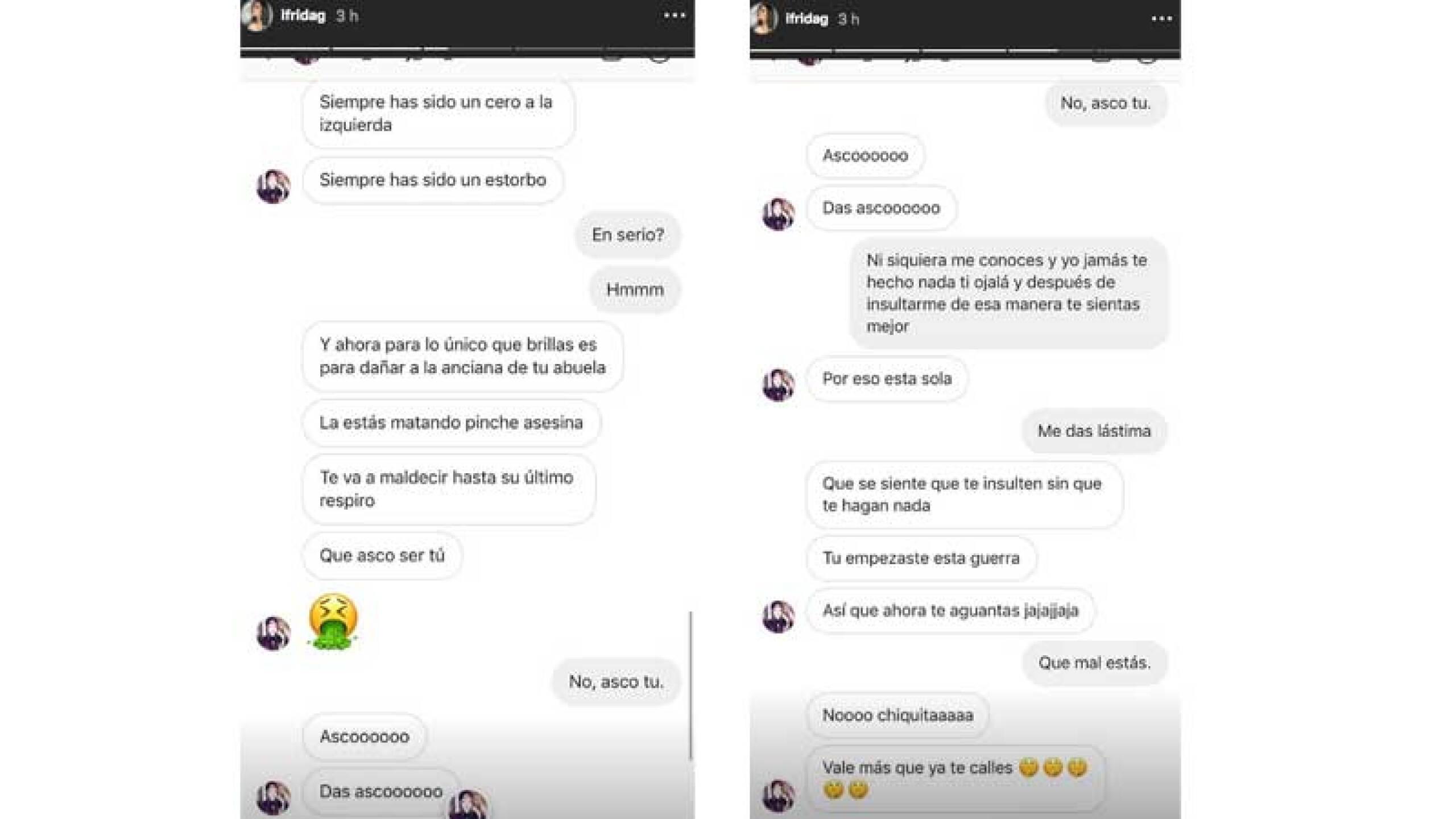 La hija de la rockera, harta de los ataques hizo saberle a sus seguidores que esos insultos son los más leves que ha recibido.