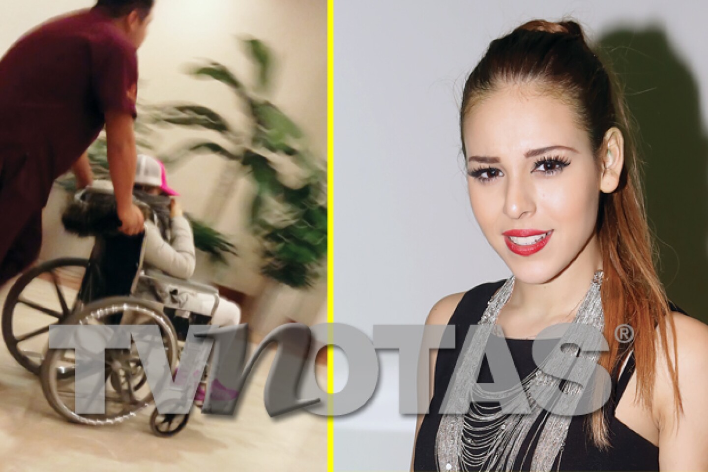 Danna Paola se operó la nariz.