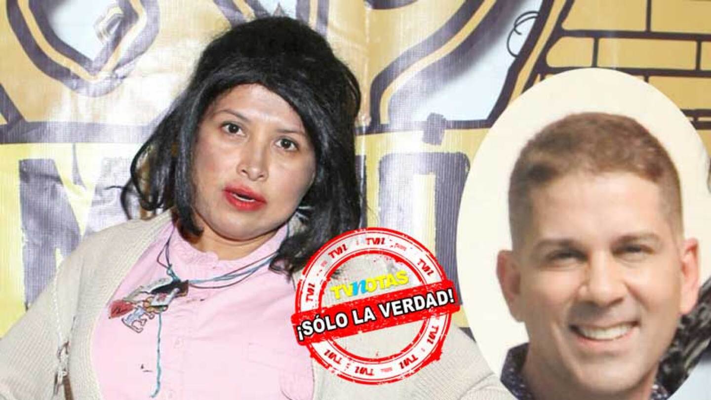 La comediante actuó de manera normal ante la prensa.