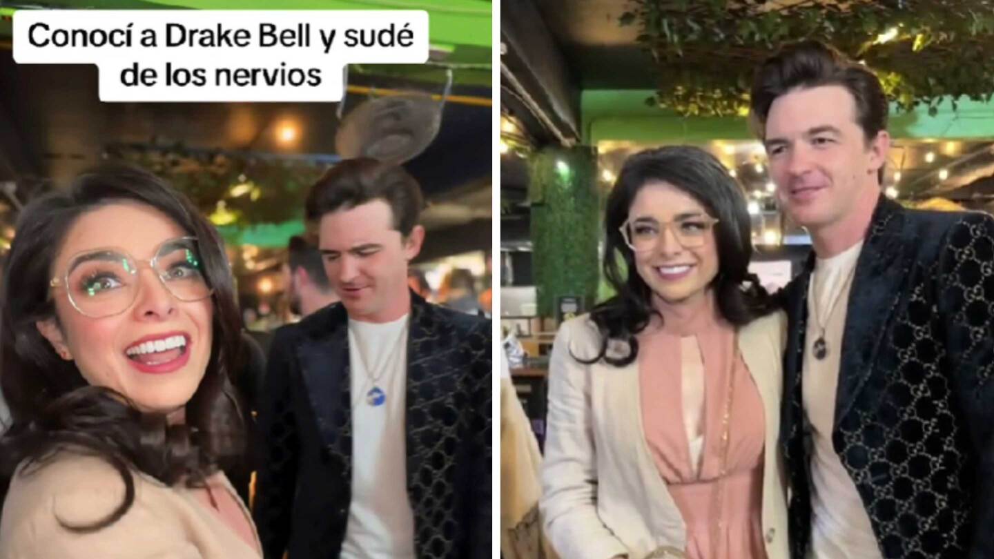 Mientras Violeta Isfel conoce a Drake Bell ¡su ídolo de la adolescencia!