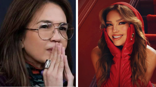 Thalía reaparece con Yolanda Andrade