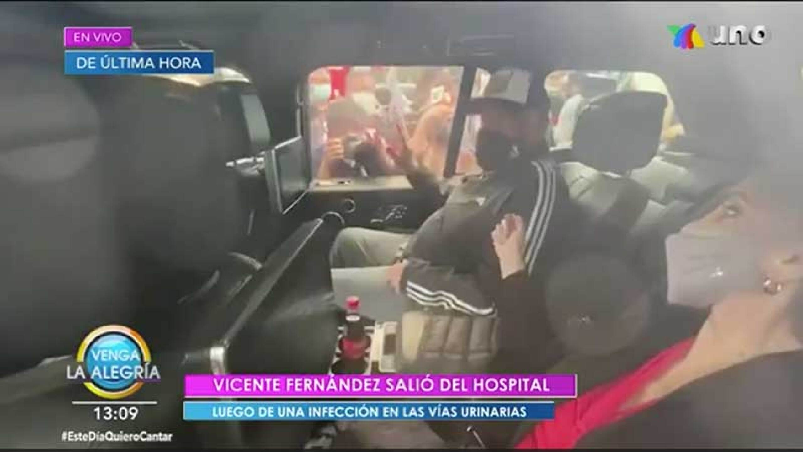 Vicente Fernández reaparece