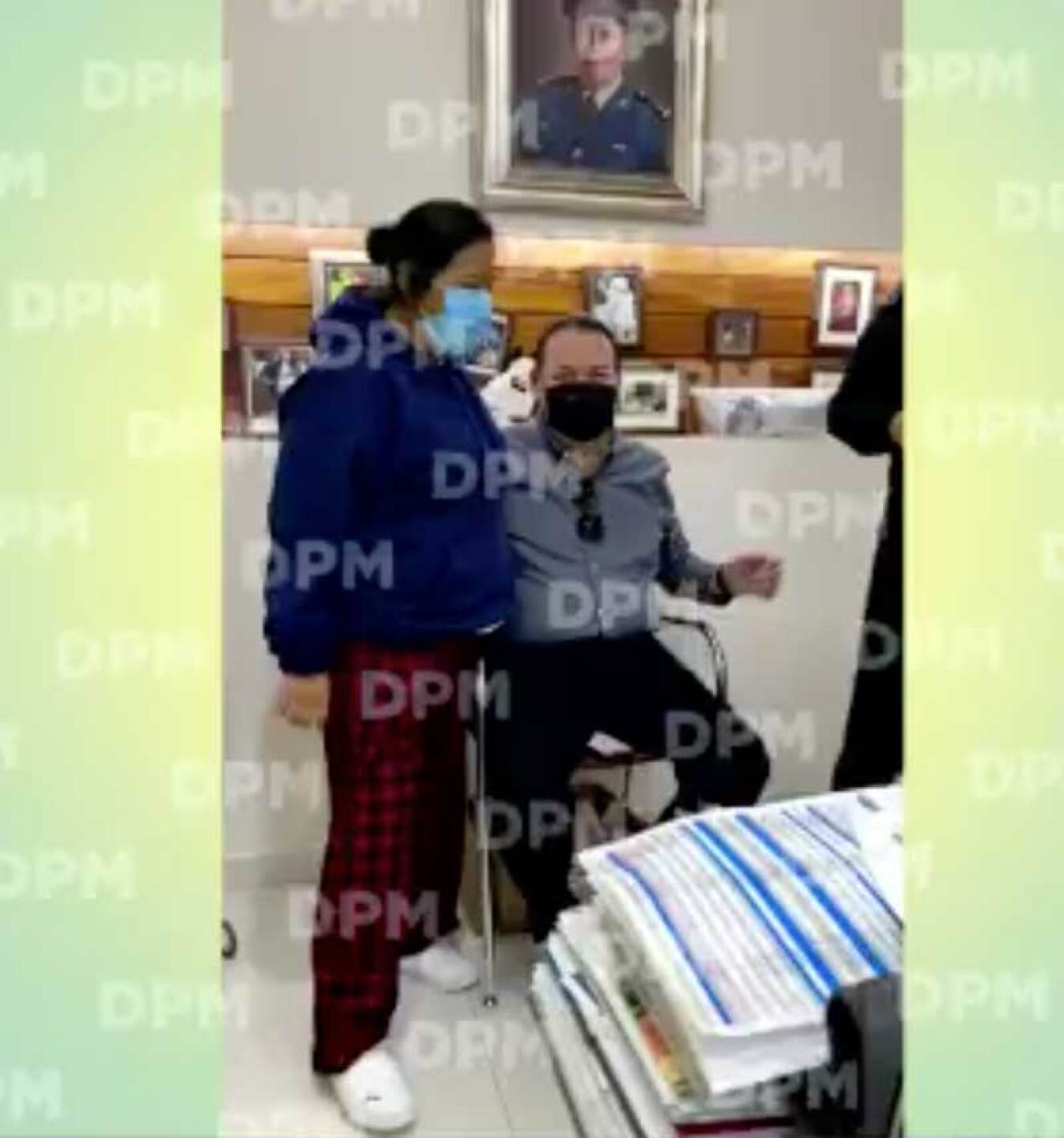 Julio Preciado se encuentra bien de salud
