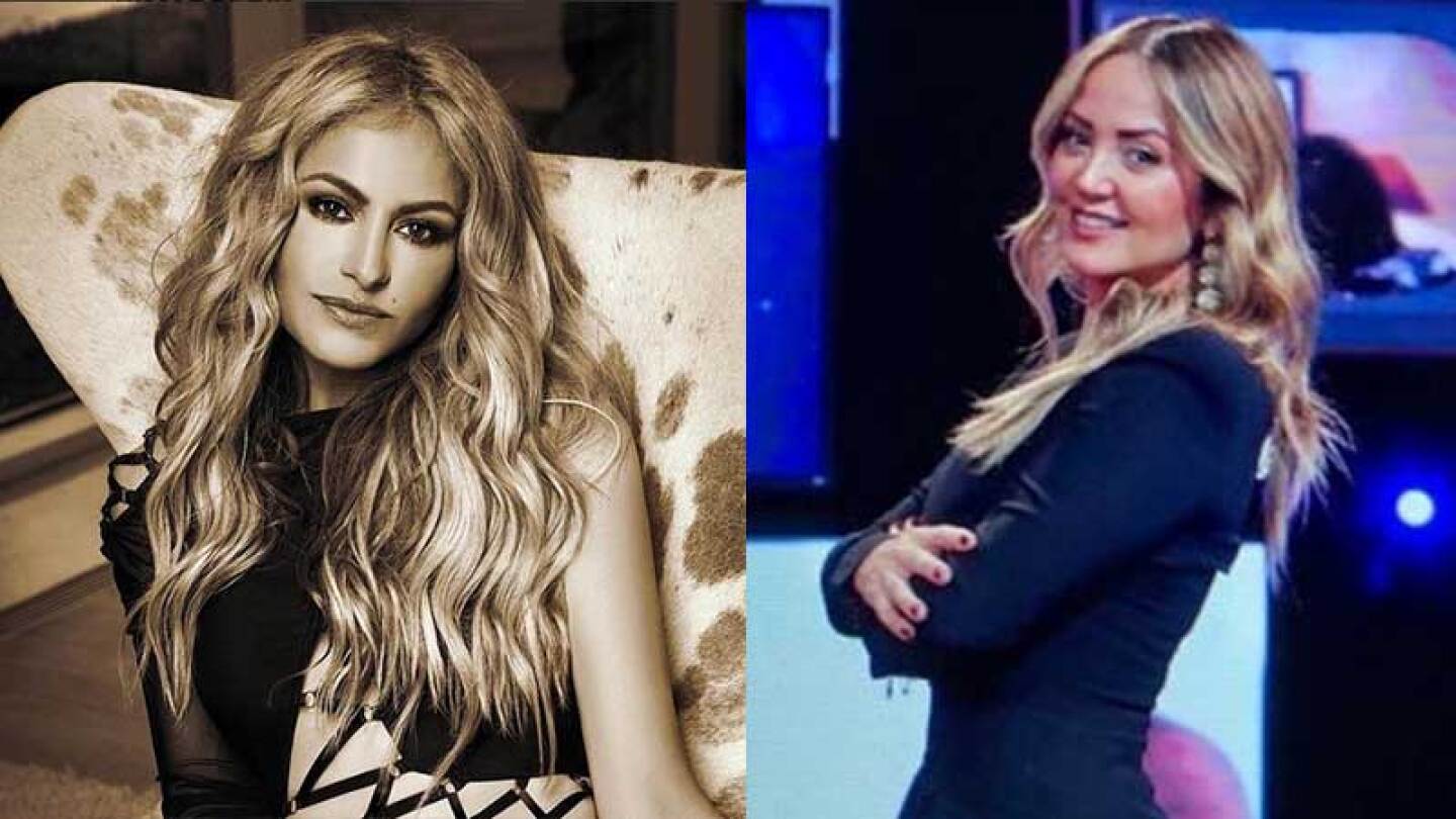 Paulina Rubio fue a una entrevista con Andrea Legarreta 